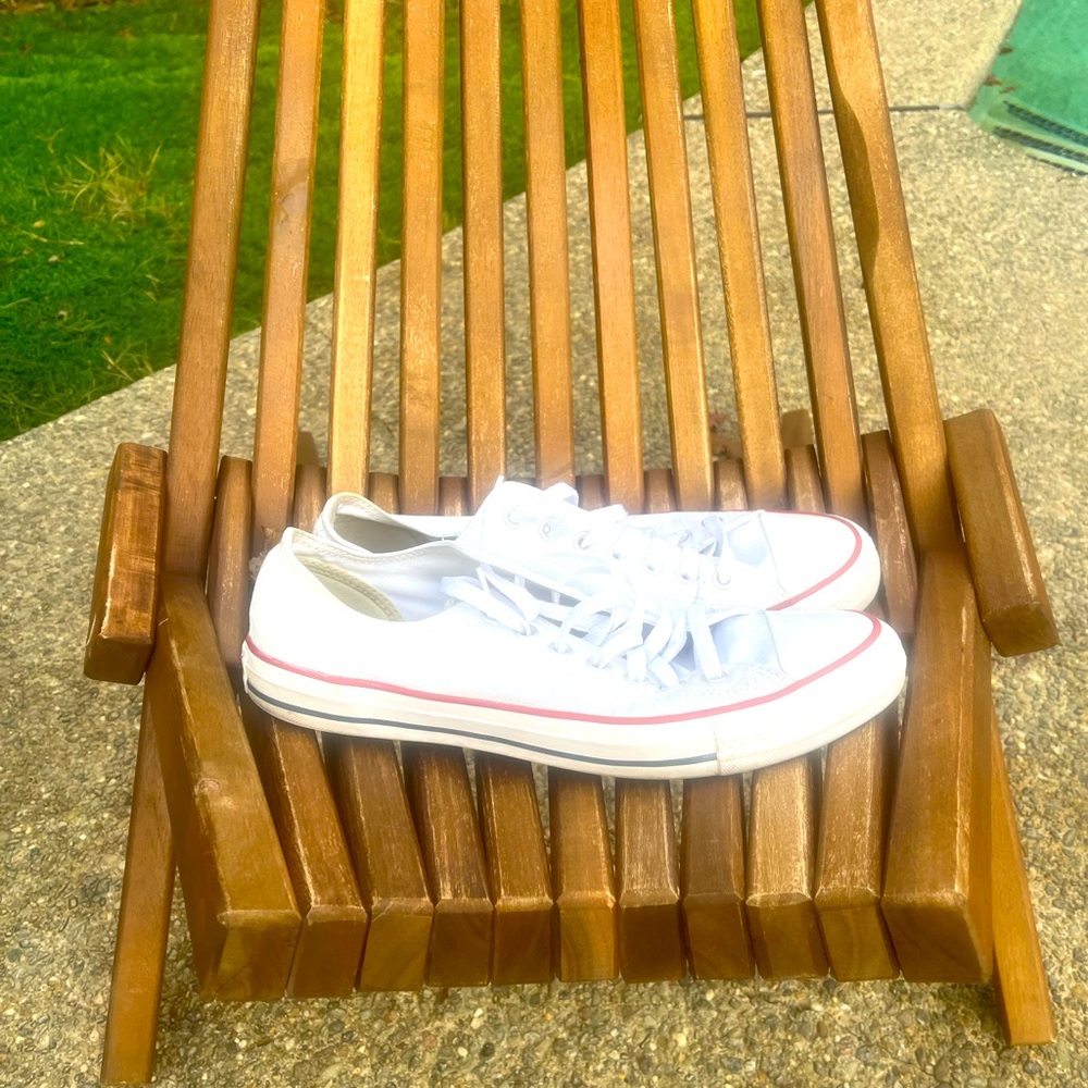 White low top Chucks!